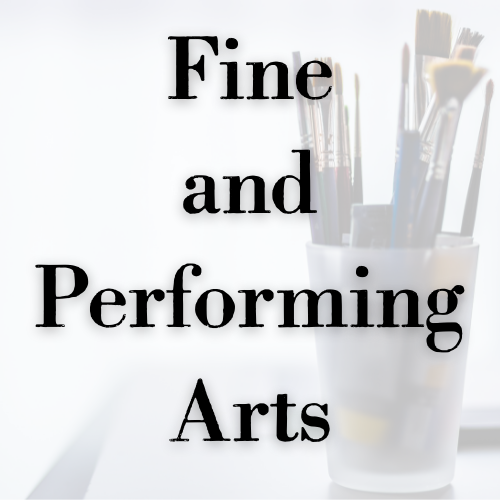 Fine & Performing Arts Stickers