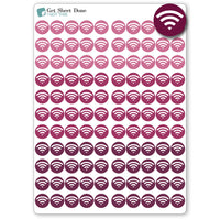 Wifi Dot Stickers