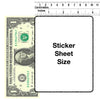 Transparent Corner Planner Stickers/ DIY Calendar Stickers / Bullet Journaling / Bujo / Essential Productivity Stickers