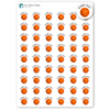 Basketball Game Planner Stickers