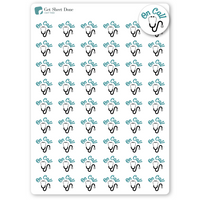 On Call Planner Stickers