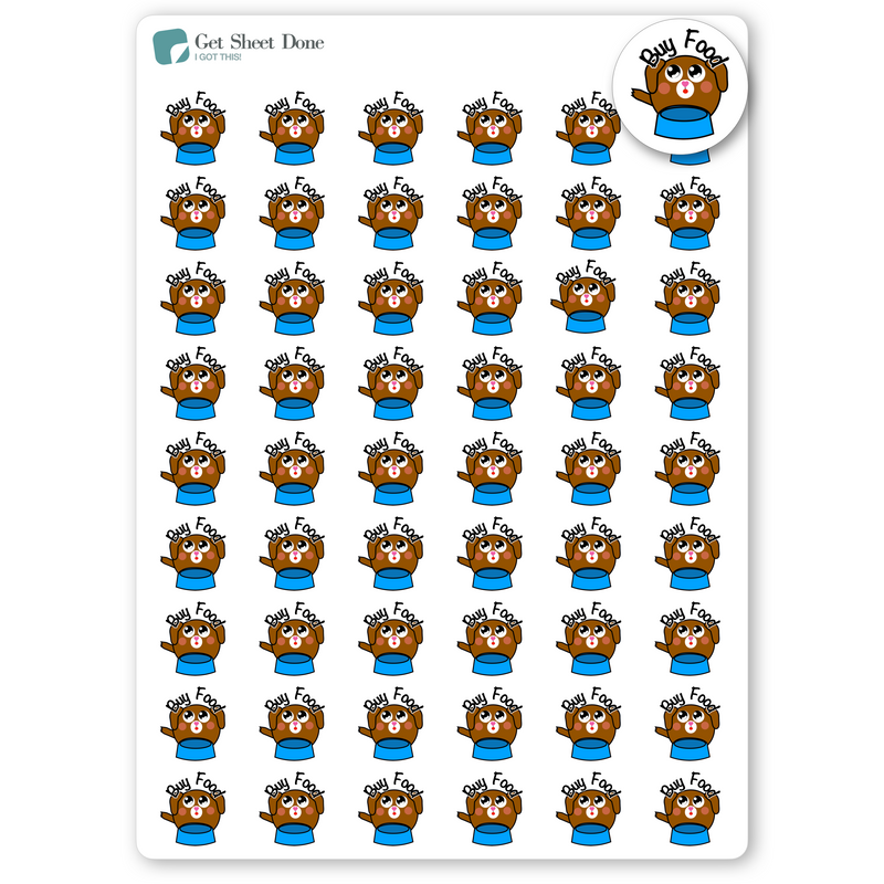Buy Dog Food Stickers