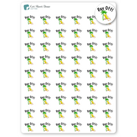 Day Off Stickers
