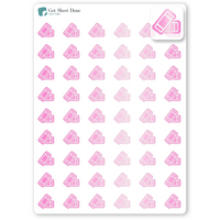 Foiled Theater Planner Stickers.