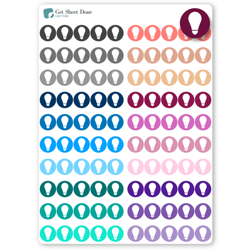 Electric Dot Stickers