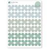 Transparent Drop Planner Stickers/ DIY Calendar Stickers / Bullet Journaling / Bujo / Essential Productivity Stickers
