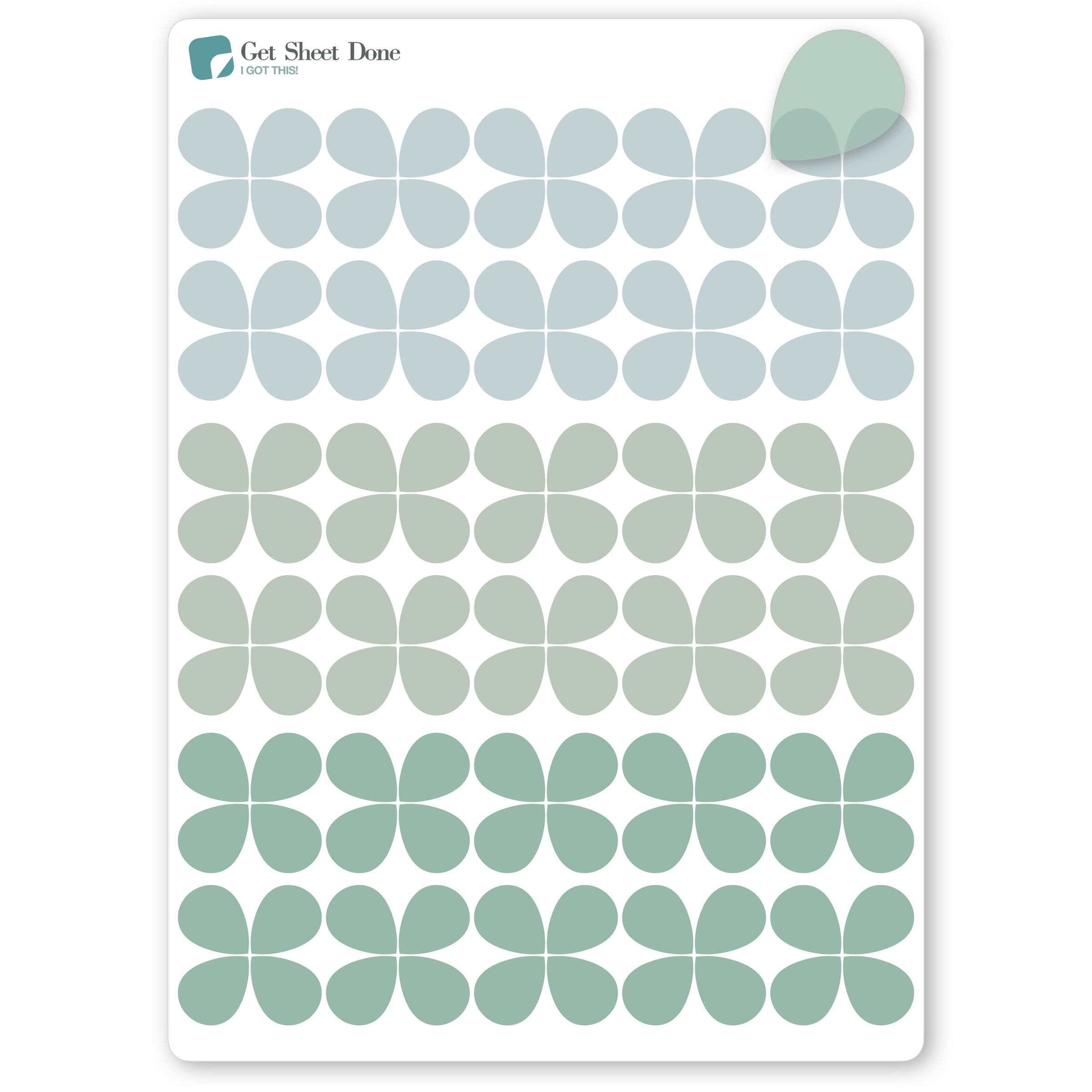 Transparent Drop Planner Stickers/ DIY Calendar Stickers / Bullet Journaling / Bujo / Essential Productivity Stickers