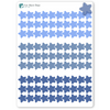 Transparent Star Stickers