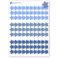 Transparent Star Stickers