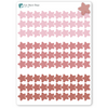 Transparent Star Stickers