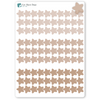 Transparent Star Stickers