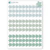 Transparent Star Stickers