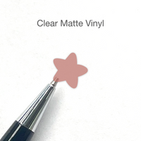 Transparent Star Stickers