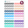 Game Night Dot  (cards) Planner Stickers / Me Time / Bullet Journaling / Bujo / Essential Productivity Stickers
