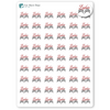 Lash Appointment Stickers