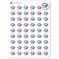 Rehearsal Planner Stickers