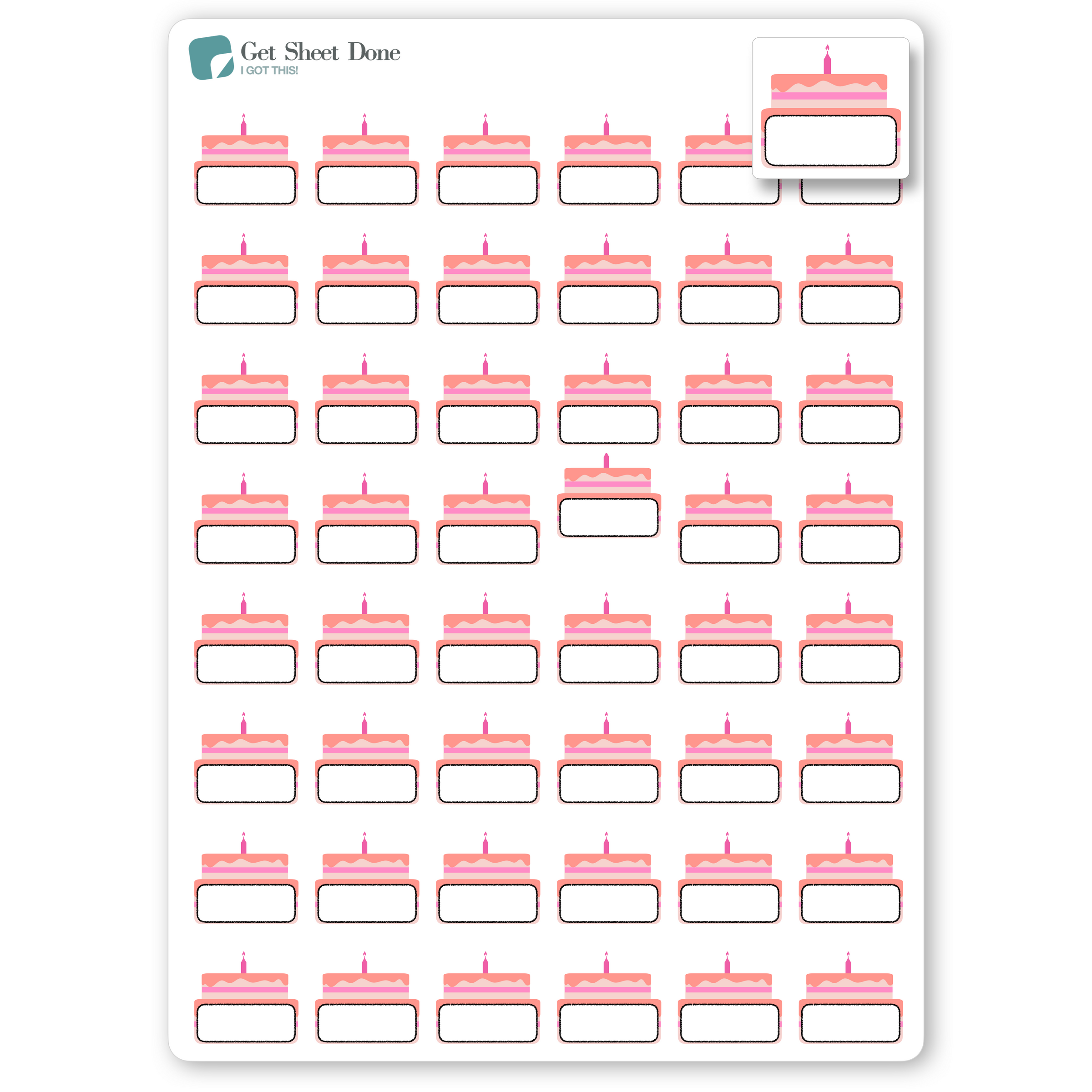 DON'T FORGET Stickers for Planner / Reminder Stickers / to Do Planner  Stickers / Due Today Stickers / Deadline Planner Stickers 