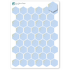 Foiled Hexagon Stickers