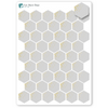 Foiled Hexagon Stickers