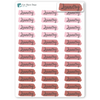 Highlight Laundry Stickers