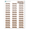 Highlight Laundry Stickers