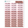 Highlight Pay Bills Planner Stickers / Chore Reminder Stickers / Script Text  / Bills & Budget Stickers / Bullet Journaling / Bujo / Essential Productivity Stickers