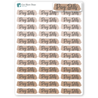 Highlight Pay Bills Stickers