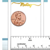 Meeting Foiled Script Stickers
