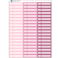 Appointment  Functional Box Planner Stickers / Appointments Reminder Stickers/ DIY Calendar Stickers / Write In  / Bullet Journaling / Bujo / Essential Productivity Stickers