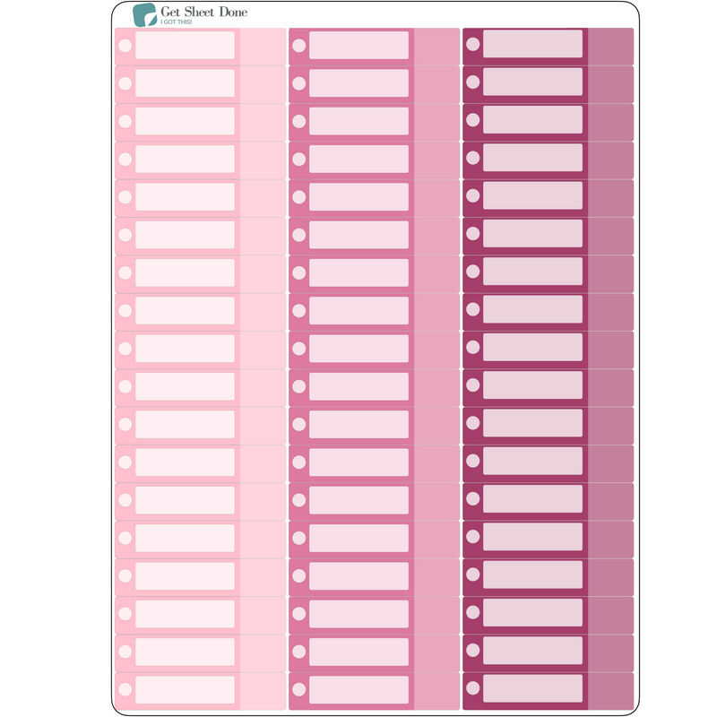 Bills  Functional Box Planner Stickers/ DIY Calendar Stickers / Bills & Budget Stickers / Write In  / Bullet Journaling / Bujo / Essential Productivity Stickers