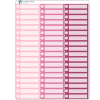 Check List  Functional Box Planner Stickers / Chore Reminder Stickers/ DIY Calendar Stickers / Write In  / Bullet Journaling / Bujo / Essential Productivity Stickers