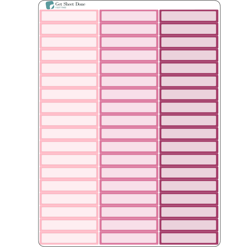 Event  Functional Box Planner Stickers/ DIY Calendar Stickers / Write In  / Bullet Journaling / Bujo / Essential Productivity Stickers